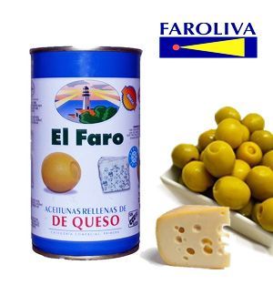 spanische Oliven mit Käse