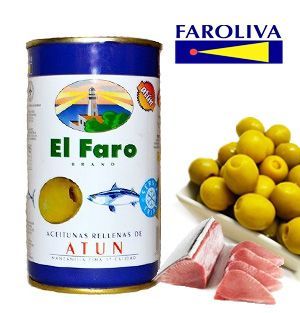 Spanische Oliven mit Thunfisch